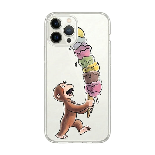 Monkey Ice Cream Transparent