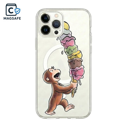 Monkey Ice Cream Transparent