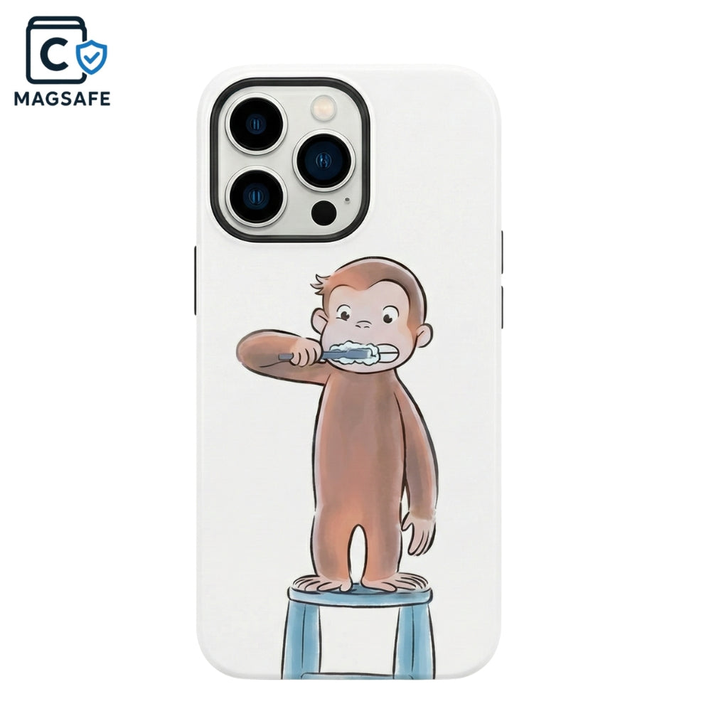 Monkey Toothbrush White